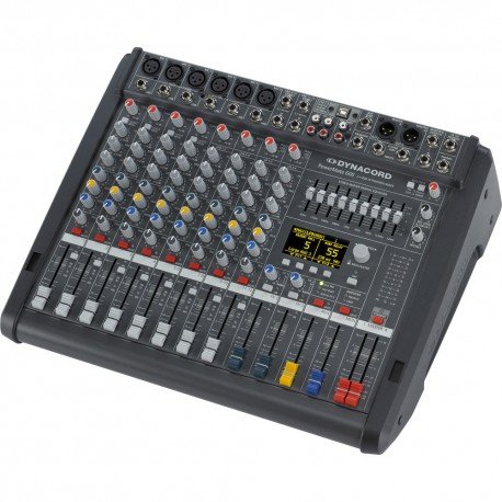 Dynacord PowerMate 600-3 8‑channel Compact Power‑Mixer (Dynacord